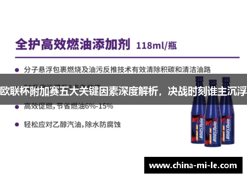 欧联杯附加赛五大关键因素深度解析,决战时刻谁主沉浮 欧联杯附加赛五大关键因素深度解析,决战时刻谁主沉浮
