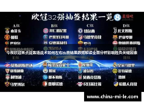 今夜欧冠焦点战客场战术如何左右比赛结果数据解读全面分析影响胜负关键因素