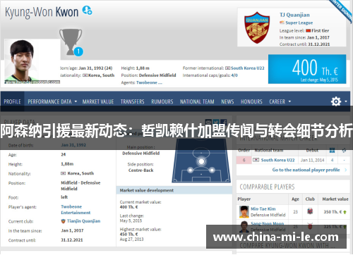 阿森纳引援最新动态：哲凯赖什加盟传闻与转会细节分析